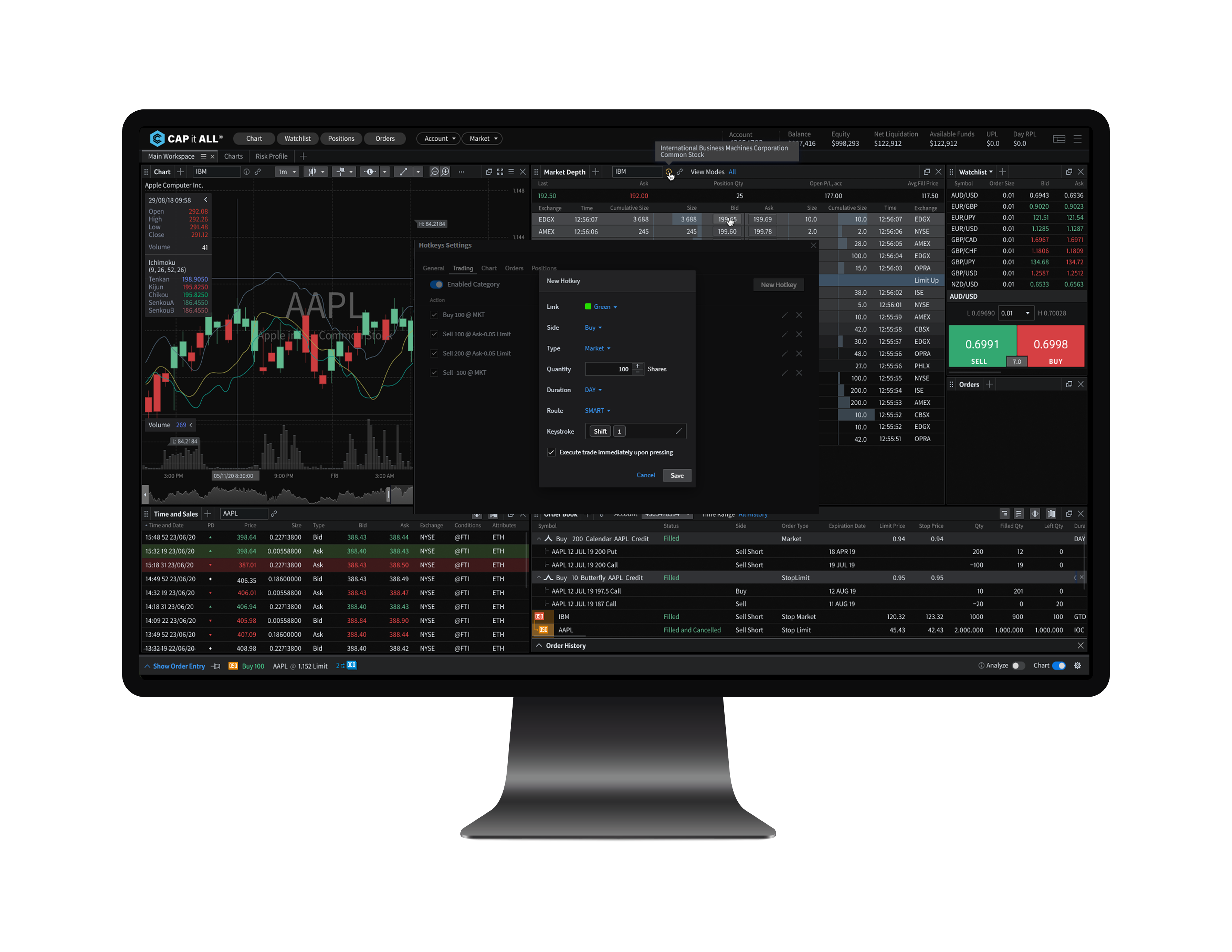 CapitAll Platform Desktop Hk
